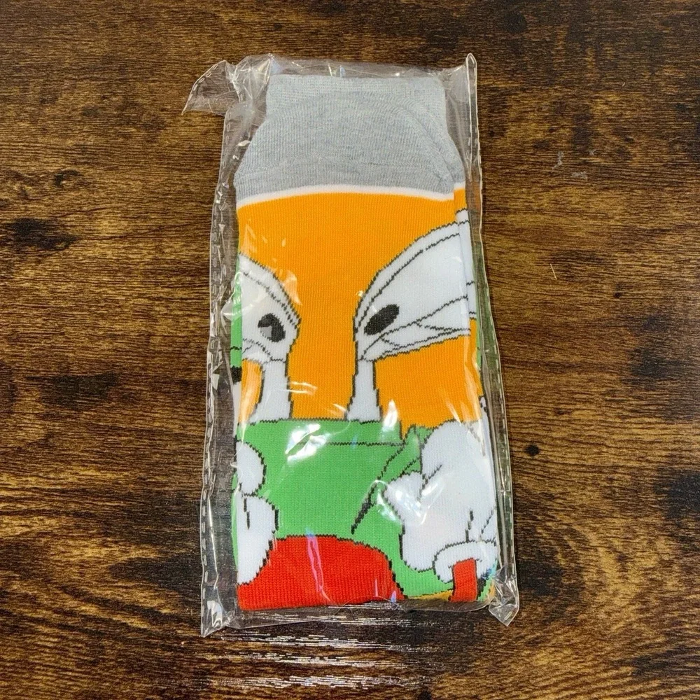 Looney Tunes Cartoon Comic Gift Movie Unisex Kids Men Women‎ Novelty Socks